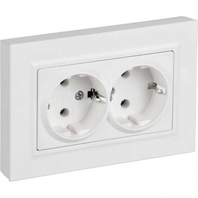 Электрическая розетка IEK BRITE BR-R27-16-K91-F