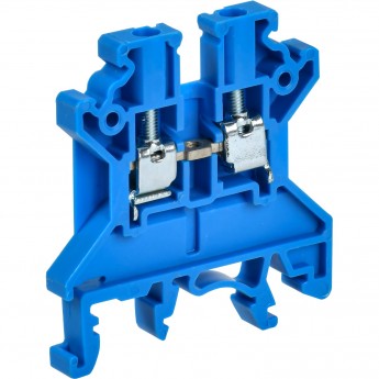 Колодка клеммная IEK CTS 2,5мм2 синяя Колодка клеммная IEK CTS 2,5мм2 синяя