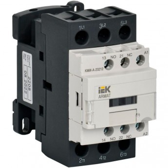 Контактор IEK КМИ-А-23212 LC1D 32А кат. 24В AC 1НО+1НЗ AC-3 IEK AR-ACC-21-032-024-11 Контактор IEK КМИ-А-23212 LC1D 32А кат. 24В AC 1НО+1НЗ AC-3 IEK AR-ACC-21-032-024-11