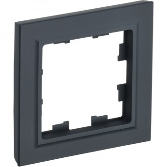 Рамка 1-местная IEK BRITE РУ-1-БрГ графит - BR-M12-K53 Рамка 1-местная IEK BRITE РУ-1-БрГ графит - BR-M12-K53