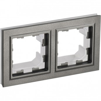 Рамка 2-местная IEK BRITE IP44 РУ-2-БрШ-44 шампань - BR-M22-44-K37 Рамка 2-местная IEK BRITE IP44 РУ-2-БрШ-44 шампань - BR-M22-44-K37