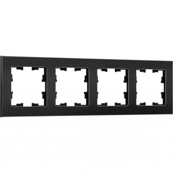 Рамка 4-м IEK BRITE РУ-4-1-БрЧ