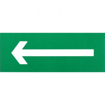 Самоклеящаяся этикетка IEK 240х90мм "Направляющая стрелка" для ДПА IP20/54 - LPC10-1-24-09-STR