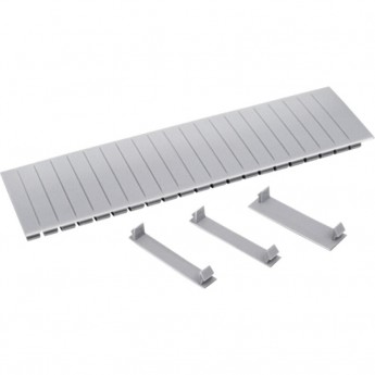 Заглушка IEK 12 модулей серая - YZM10-12 Заглушка IEK 12 модулей серая - YZM10-12