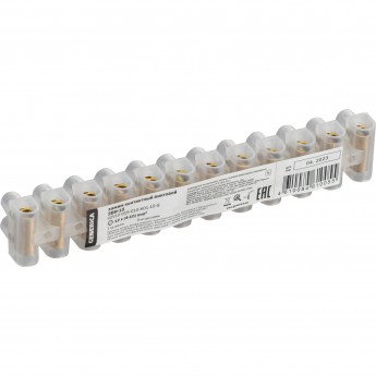 Зажим винтовой IEK GENERICA ЗВИ-15 4-10мм2 12пар